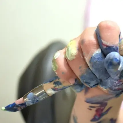 Partners in Art: Toddler’s Paint! Messy Fingers