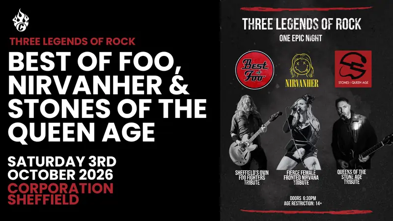 The Ultimate Alternative Rock Tribute Night – Foo Fighters, QOTSA & Nirvana at Corporation