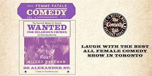 Femme Fatale Comedy Show - The Funniest Women in Comedy