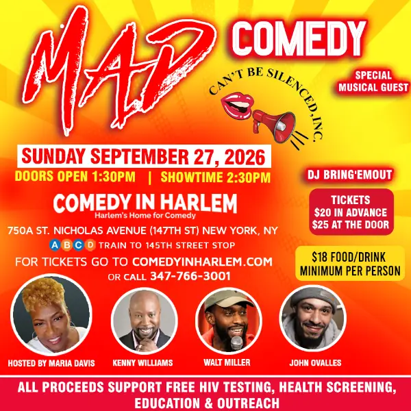 MAD Comedy – Can’t Be Silenced