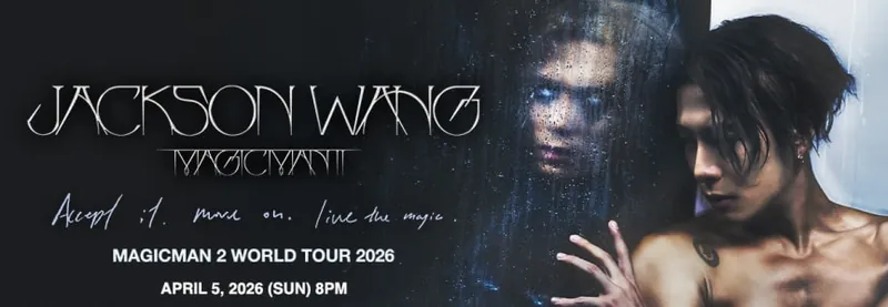 Jackson Wang: MAGICMAN 2 WORLD TOUR 2026-2027