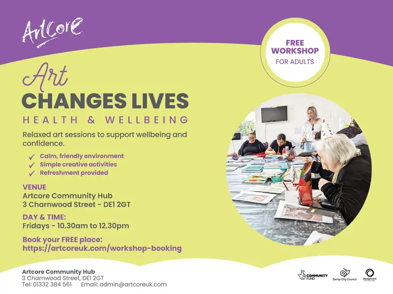 Art Changes Lives – Health & Wellbeing at Artcore