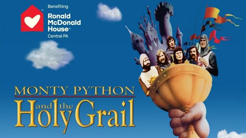 Monty Python & the Holy Grail to benefit RMHC of Central PA at Mickey's Black Box