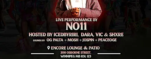 Rude Gyal Riddim & NO11 Live - Winnipeg's Hottest Afro-Carribbean Bash