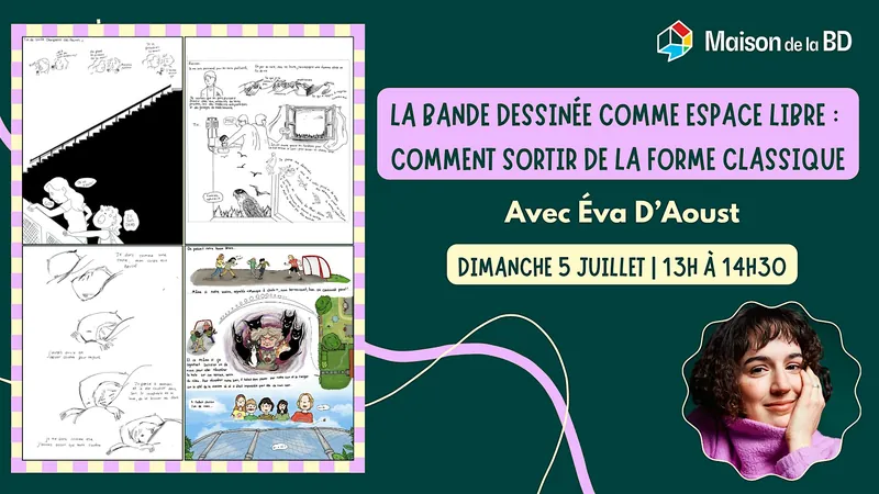 La bande dessinée comme espace libre : comment sortir de la forme classique at Maison de la BD