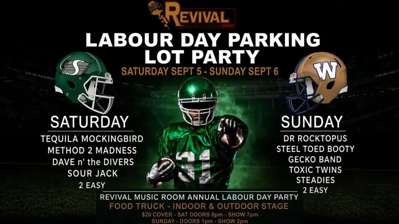Revival Parking Lot Party at Revival Music Room