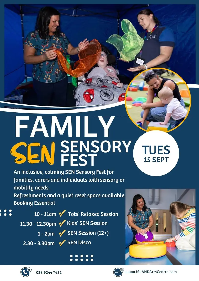 FAMILY SEN SENSORY FEST aw26 à Island Arts Centre