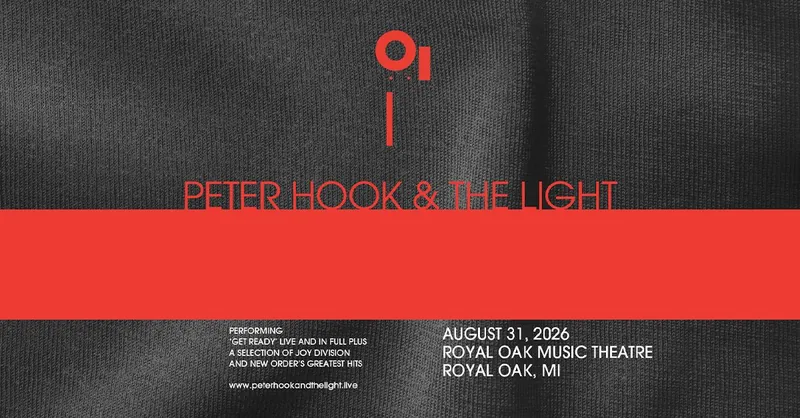 Peter Hook & The Light at Royal Oak Music Theatre