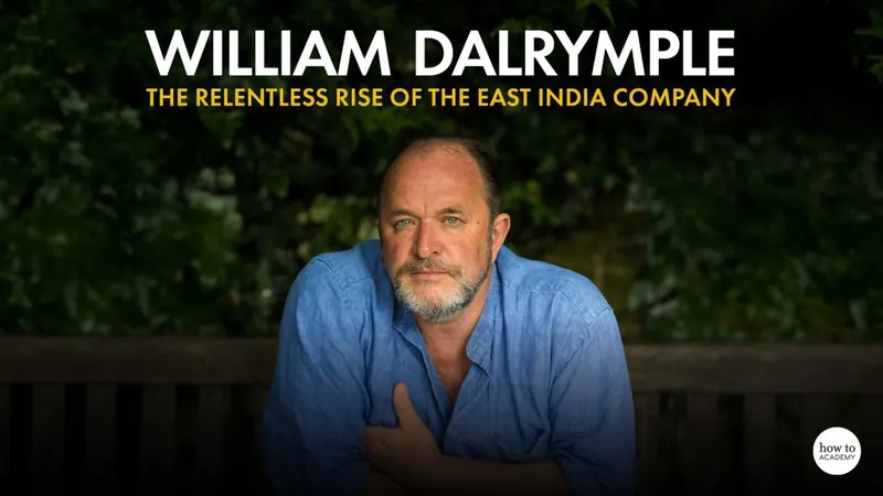 William Dalrymple — The Relentless Rise of the East India Company à Malvern Theatres