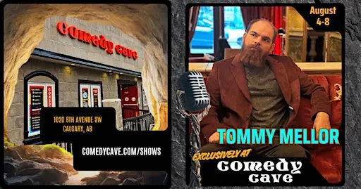 Exclusively at Comedy Cave at The Comedy Cave