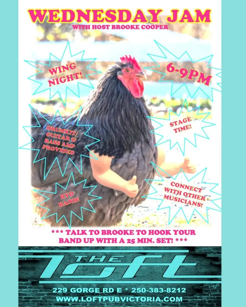 Wednesday Jam at The Loft (Victoria)