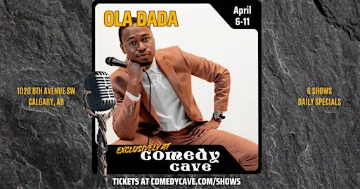 Exclusively at Comedy Cave at The Comedy Cave