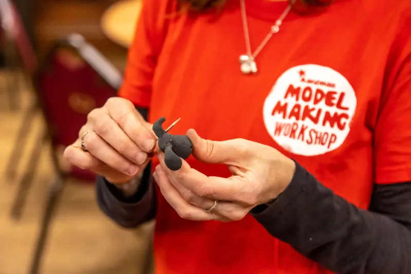 Glossop Music Festival-Aardman Model Making Workshop