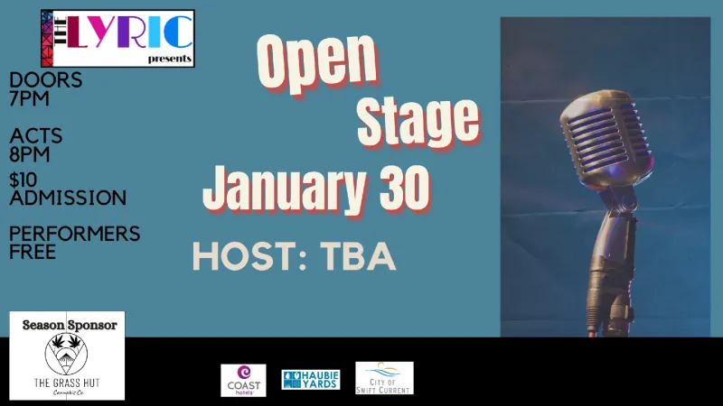 Open Stage: Host TBA en Lyric Theatre (The)