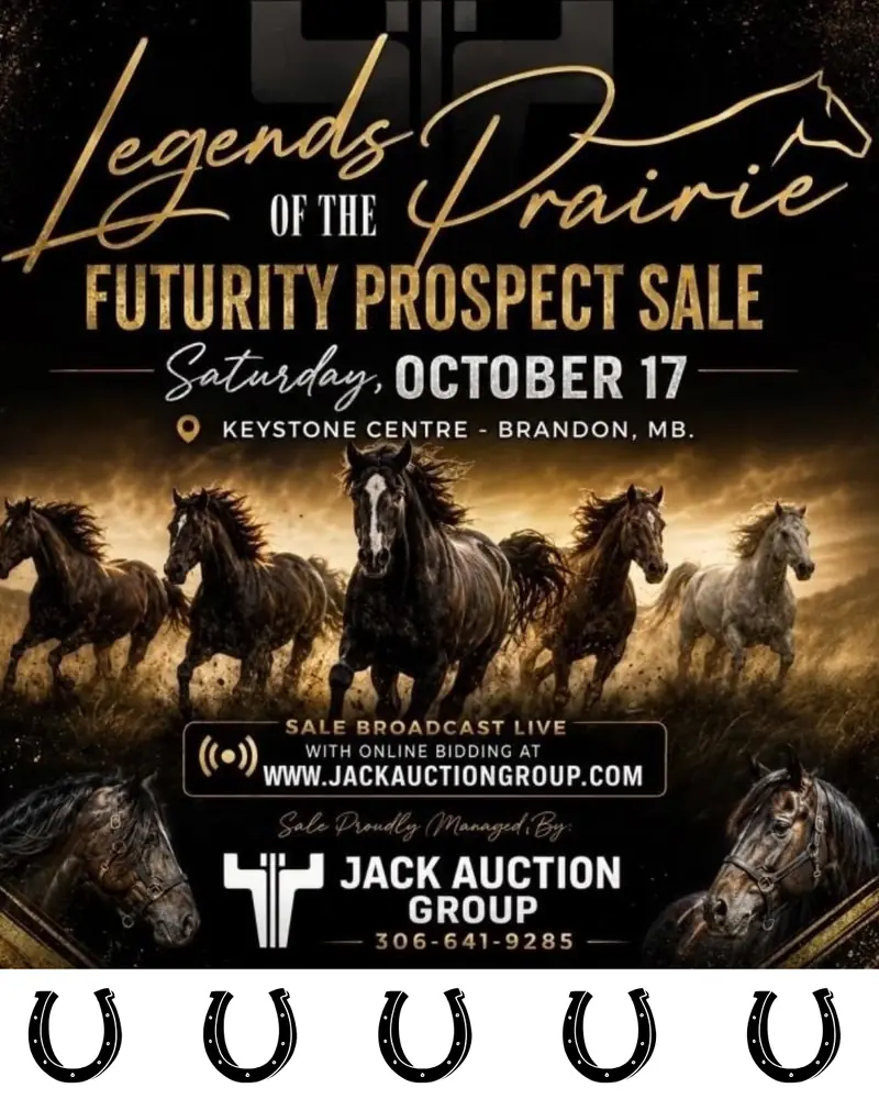 Legends of the Prairie Futurity Prospect Sale – Jack Auction Group à Keystone Centre