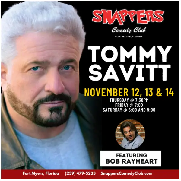Tommy Savitt à Snapper's Comedy Club