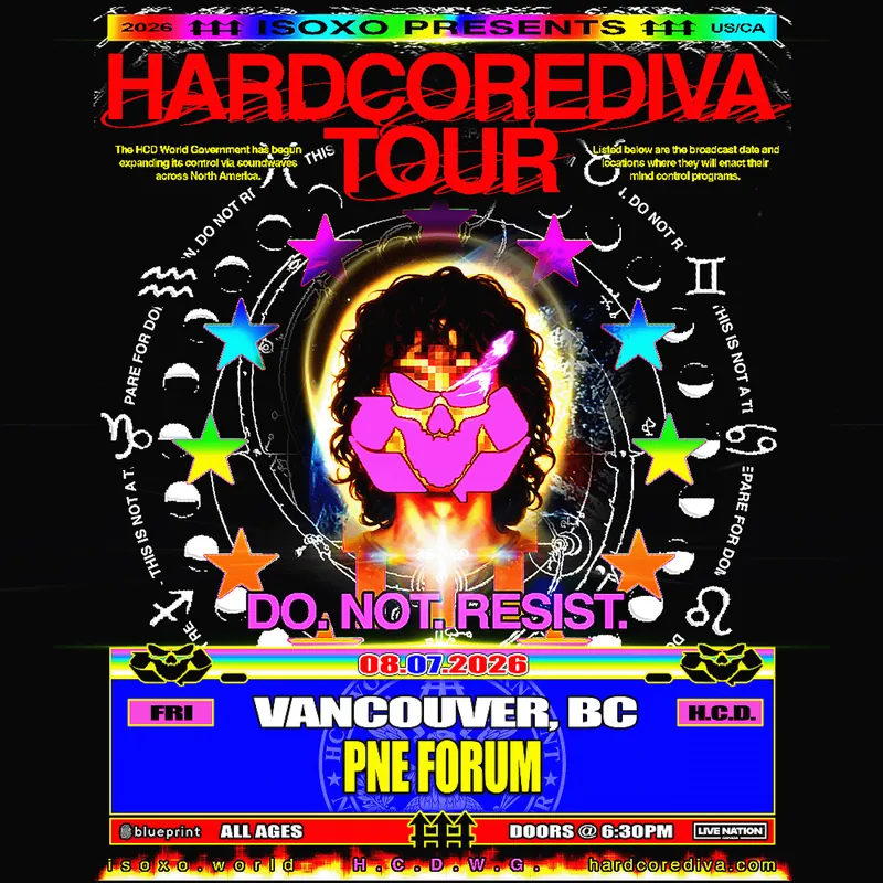 ISOxo Presents: Hardcore Diva at PNE Forum