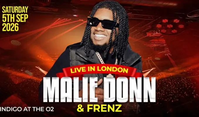 Malie Donn & Frenz à indigo at The O2
