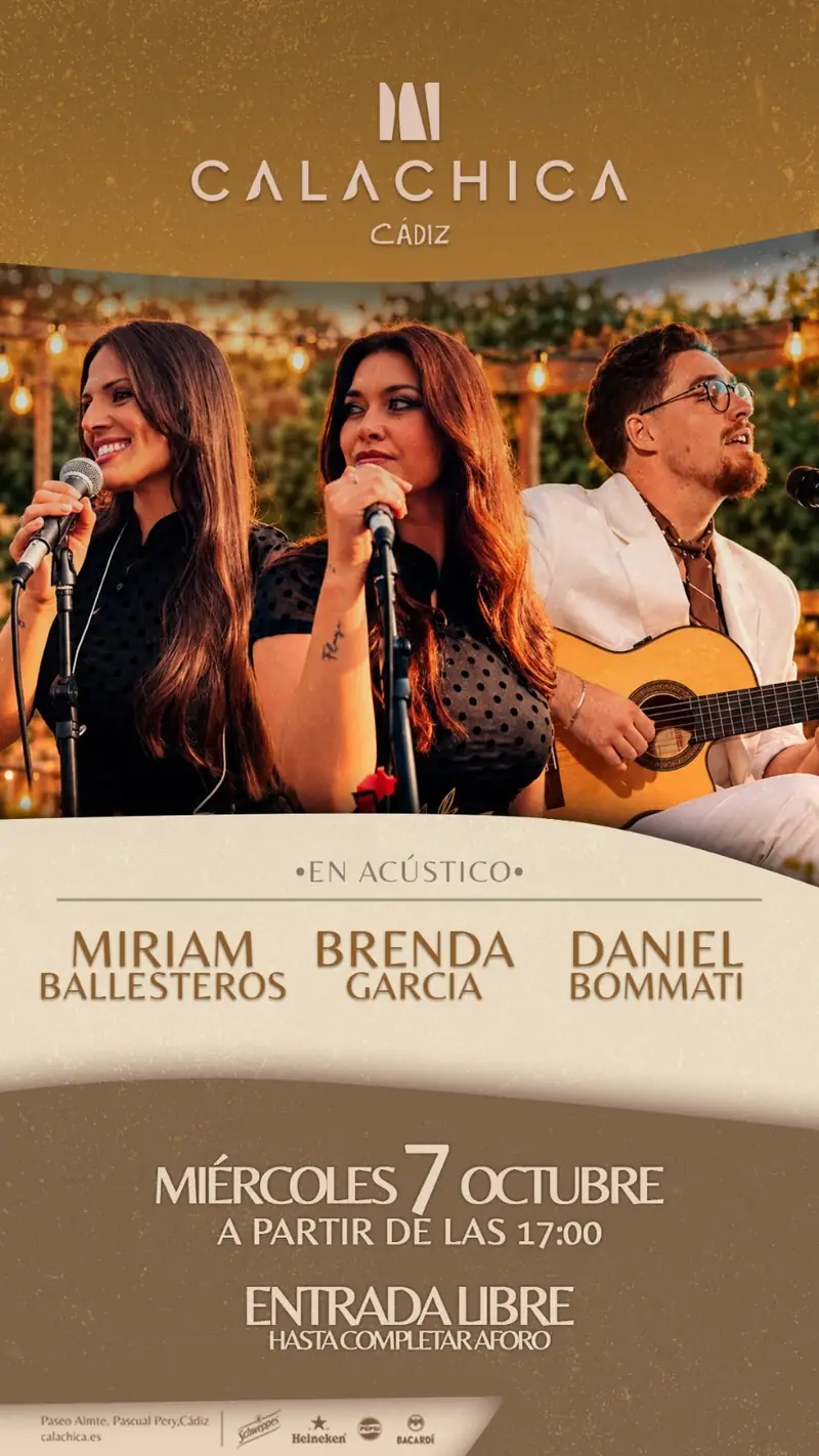 ACÚSTICO MIRIAM BALLESTEROS, BRENDA GARCIA Y DANIEL BOMMATI at CΛLΛCHICΛ