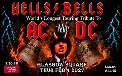 TIME WARP PROMOTIONS PRESENTSHELLS BELLS - Celebrating the music of AC/DC at Glasgow Square Theatre