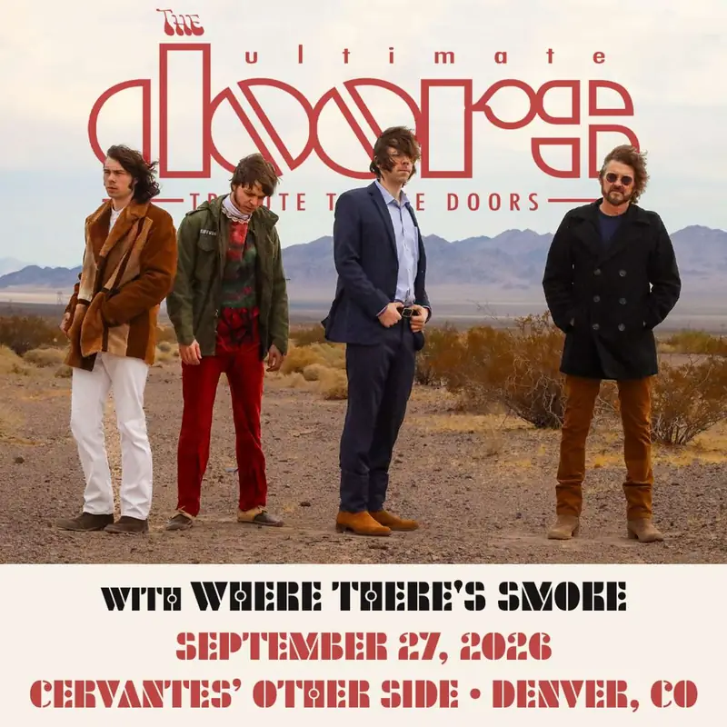 CANCELED – The Ultimate Doors at Cervantes' Masterpiece Ballroom