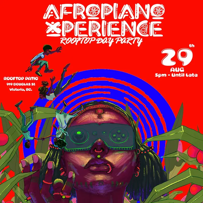 AFROPIANO XPERIENCE: Rooftop Day Party at Rooftop Patio at Strathcona