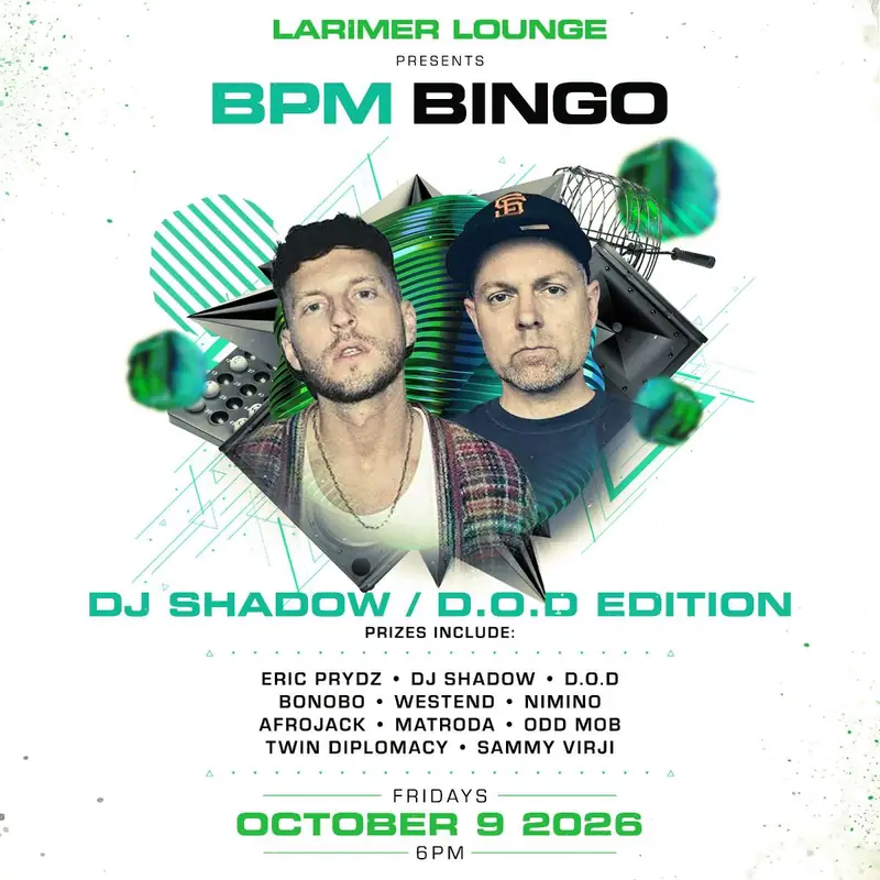 BPM BINGO en Larimer Lounge