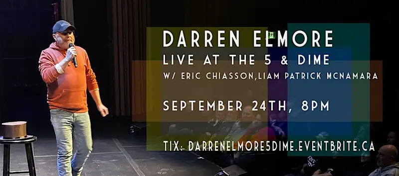 DARREN ELMORE LIVE at 5 & DIME at 34 Grannan St