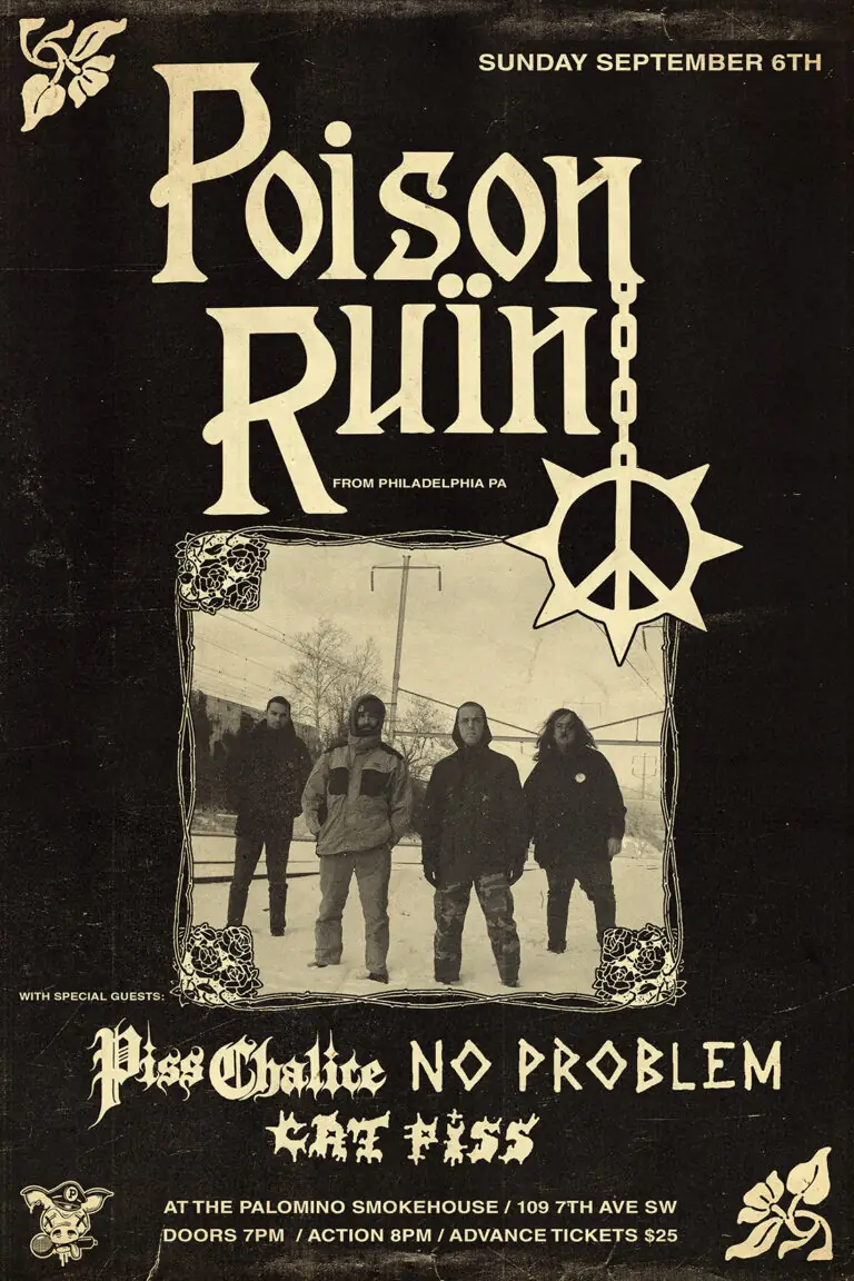 Poison Ruïn à The Palomino Smokehouse and Social Club