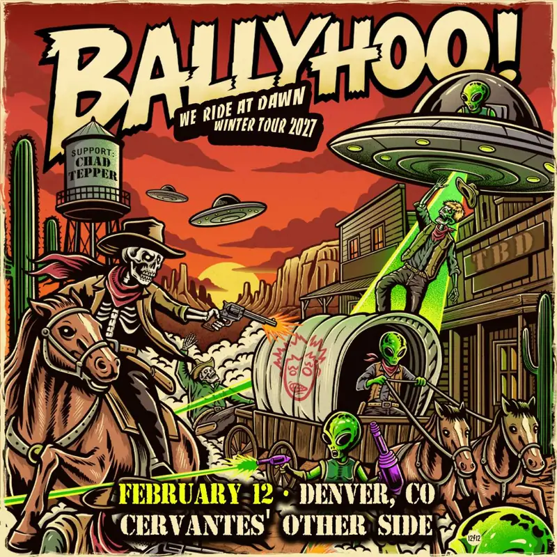 Ballyhoo! en Cervantes' Masterpiece Ballroom