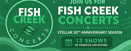 Fish Creek Concerts presents Over The Moon " Christmas on the Range"