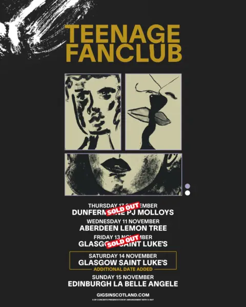 DF Concerts Presents: Teenage Fanclub