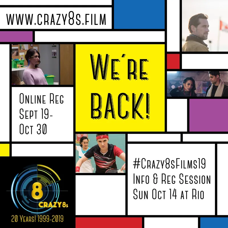 Crazy8s 2019 Launch Information and Registration Session