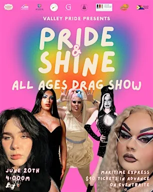 Pride and Shine: All Ages Drag Show à Maritime Express Cider Co.