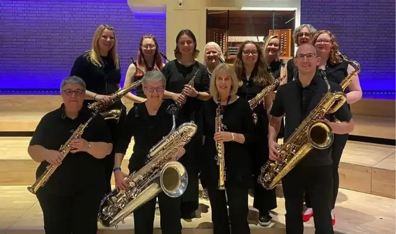 Yorkshire Saxophone Choir à Otley Courthouse