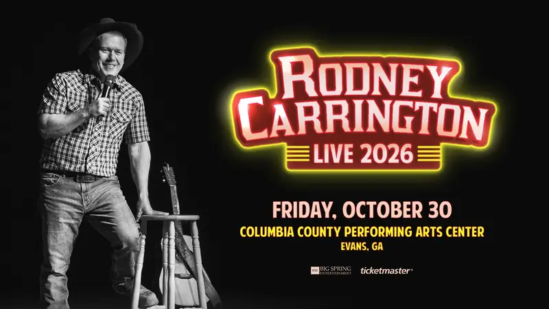 Rodney Carrington en Columbia County Performing Arts Center