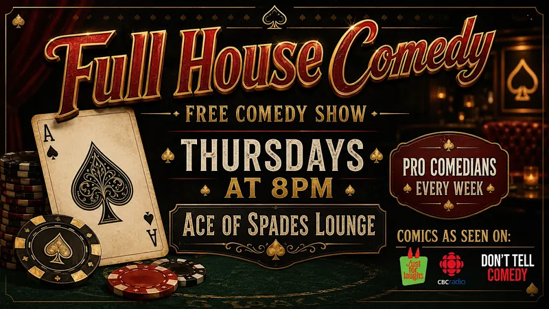 Full House Comedy: Stand Up Comedy (FREE ENTRY)