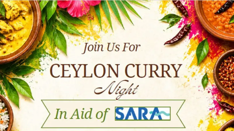 Mayor’s Curry Night in aid of SARA à The Drill Hall