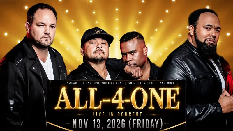ALL-4-ONE Live in Winnipeg 2026 à Centennial Concert Hall