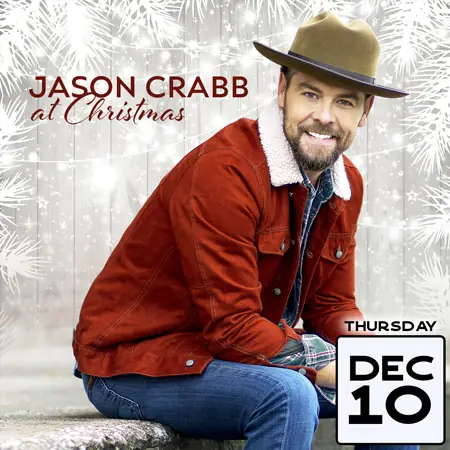 Jason Crabb at Christmas en Robinson Grand Performing Arts Center