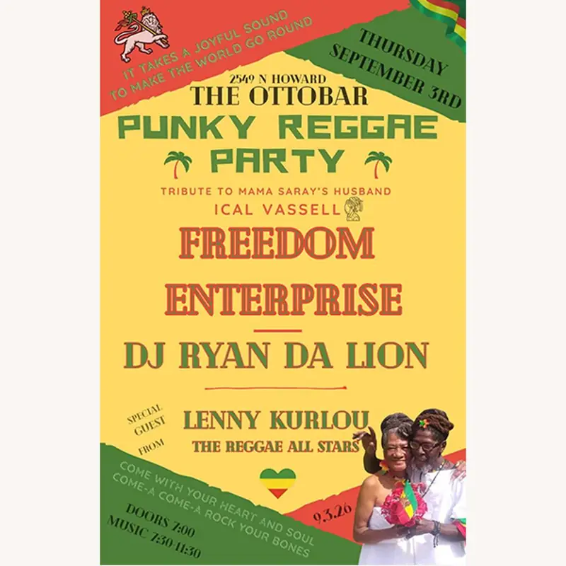 Punky Reggae Party! at Ottobar
