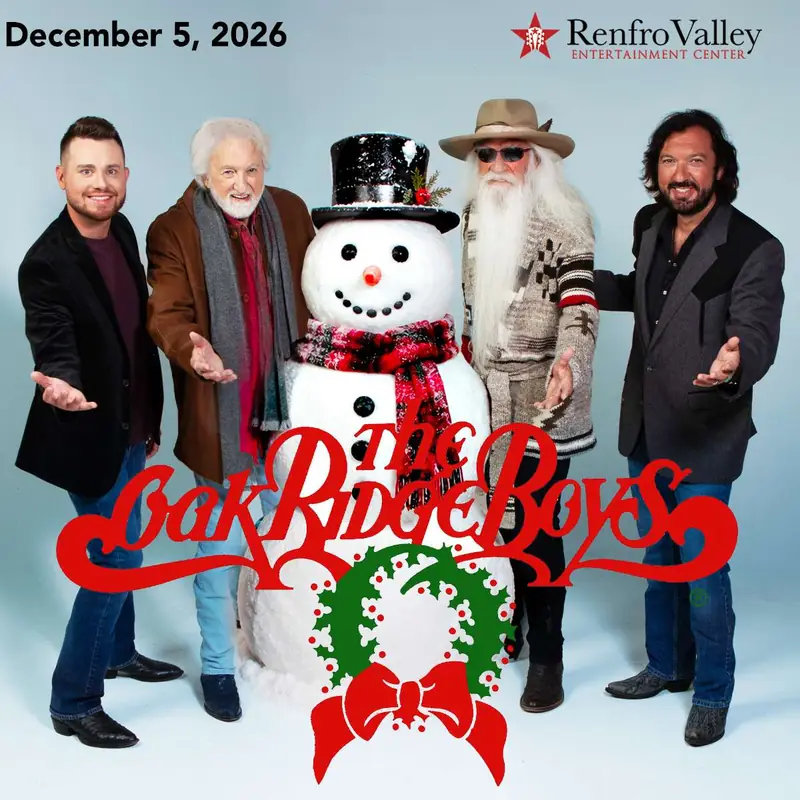 The Oak Ridge Boys 2026 Christmas Tour at Renfro Valley Entertainment Center