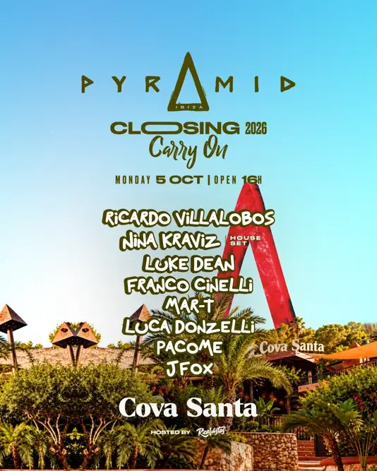 PYRAMID CLOSING CARRY ON en Cova Santa