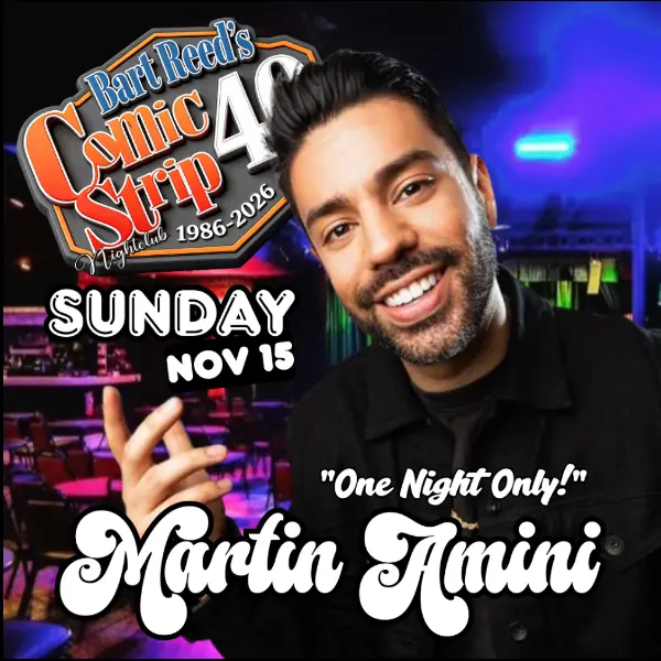 Martin Amini en El Paso Comic Strip