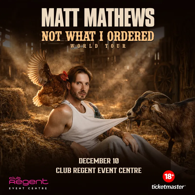 Matt Mathews à Club Regent Casino