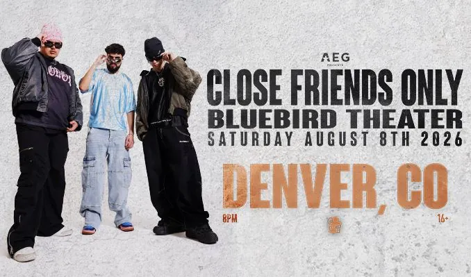 Close Friends Only at Bluebird Theater