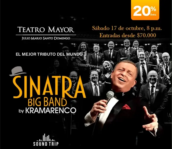 Sinatra Big Band at Teatro Mayor Julio Mario Santo Domingo