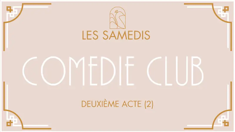 Samedi Comédie Club 21h en Le Baratineur
