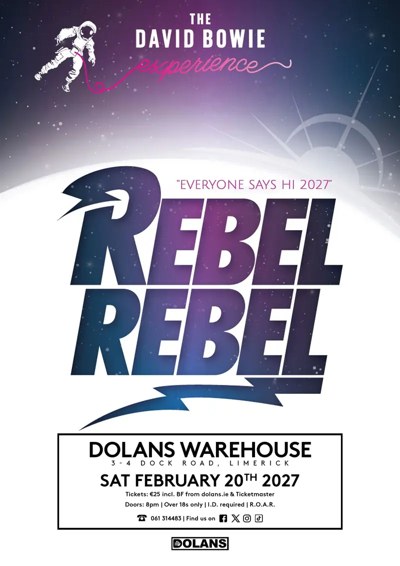 Rebel Rebel, The David Bowie Experience en Dolan's