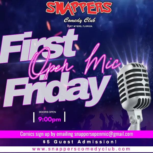 First Friday Open Mic Night
